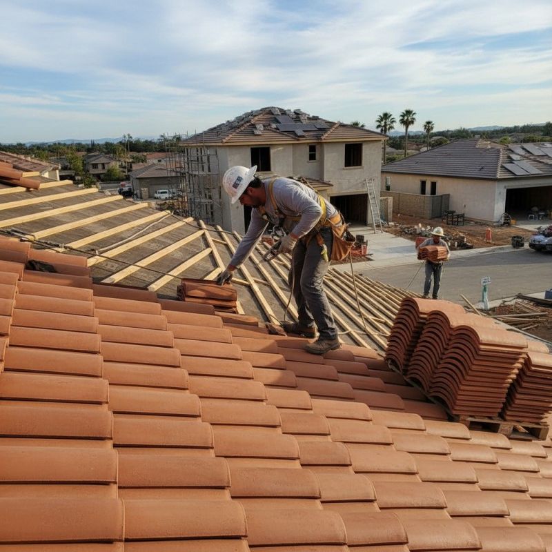 Tile Roof Replacement